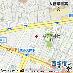東京都新宿区西新宿8丁目周辺の地図