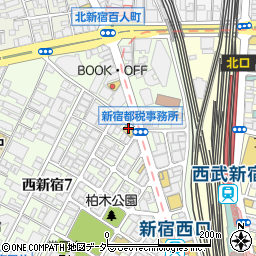 株式会社新宿西口会館周辺の地図