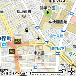 東京都千代田区神田神保町1丁目4周辺の地図