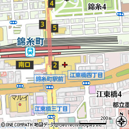 ＫＥＹＵＣＡ・錦糸町パルコ店周辺の地図