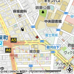 和栗ハトヤビル周辺の地図