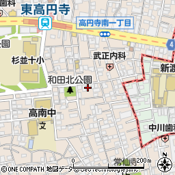 和田ハイツ周辺の地図