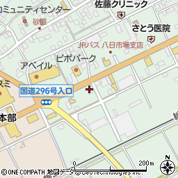 千葉県匝瑳市八日市場イ716周辺の地図