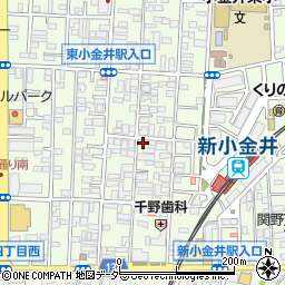 東京都小金井市東町4丁目20-11周辺の地図