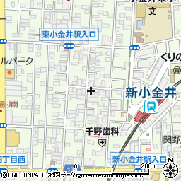 東京都小金井市東町4丁目20-11周辺の地図