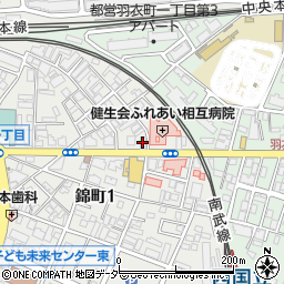 株式会社地域保健企画 ふくじゅ草周辺の地図