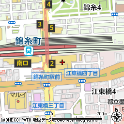 レストランカタヤマ 錦糸町グリル周辺の地図