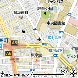 東京都千代田区神田神保町1丁目2周辺の地図