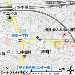 松山堂錦ビル周辺の地図