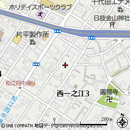 東京都江戸川区西一之江3丁目周辺の地図