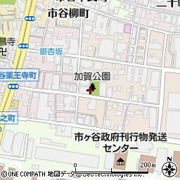 加賀公園トイレ周辺の地図