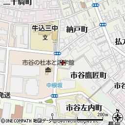 東京都新宿区納戸町40周辺の地図