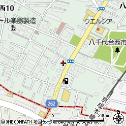 学習空間　八千代台教室周辺の地図