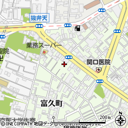 東京都新宿区余丁町6周辺の地図