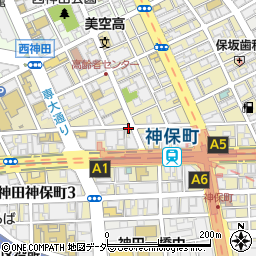 神田神保町２丁目パーキングメーター２周辺の地図