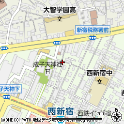 タイムズ西新宿ＮＦビル駐車場周辺の地図
