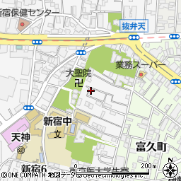 レオパレス東新宿周辺の地図
