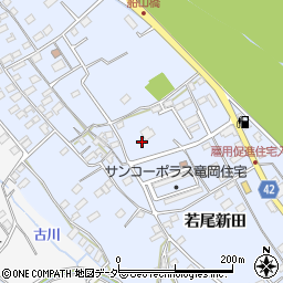 山梨県韮崎市龍岡町若尾新田599-1周辺の地図