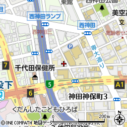 能楽書林ビル周辺の地図