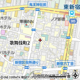 東京都新宿区歌舞伎町2丁目13 1の地図 住所一覧検索 地図マピオン