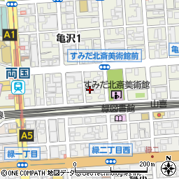 東京都墨田区亀沢1丁目3-3周辺の地図