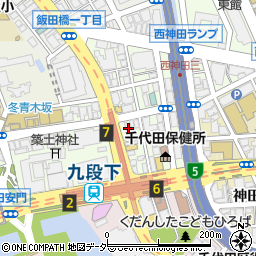 東京都千代田区九段北1丁目4周辺の地図