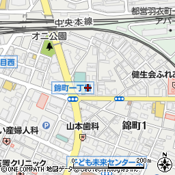 立川ブラインド工業株式会社　西東京営業所周辺の地図