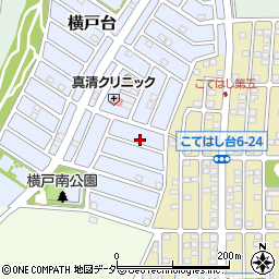 千葉県千葉市花見川区横戸台18-4周辺の地図