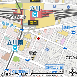 株式会社ニチワ立川営業所周辺の地図