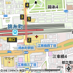 すみ田錦糸町楽天地ビル店周辺の地図
