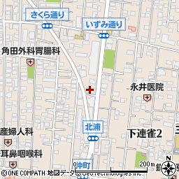 すし銚子丸三鷹店周辺の地図
