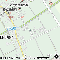 千葉県匝瑳市八日市場イ453周辺の地図