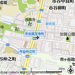 東京都新宿区市谷薬王寺町62周辺の地図
