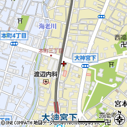 セブンイレブン船橋宮本店周辺の地図