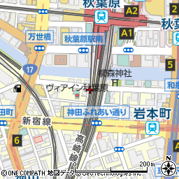 タイムズ神田須田町第９駐車場周辺の地図