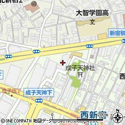 セブンイレブン新宿グランドプラザ店周辺の地図