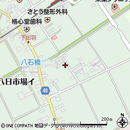 千葉県匝瑳市八日市場イ453-600周辺の地図