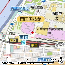 日本相撲協会診療所周辺の地図