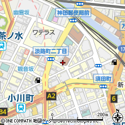 千代田区神田地域包括支援センター周辺の地図