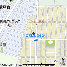 千葉県千葉市花見川区こてはし台6丁目41周辺の地図