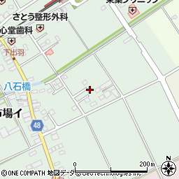 千葉県匝瑳市八日市場イ453-610周辺の地図