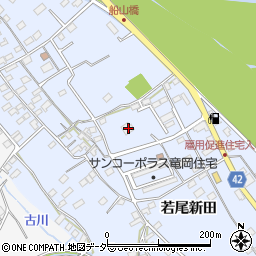 山梨県韮崎市龍岡町若尾新田517周辺の地図
