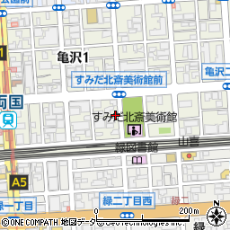 東京都墨田区亀沢1丁目3-12周辺の地図