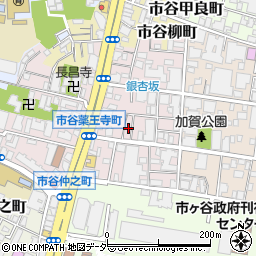 東京都新宿区市谷薬王寺町6周辺の地図