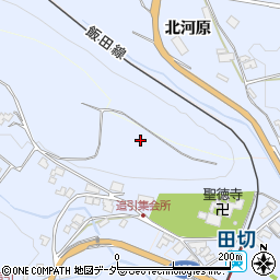 長野県上伊那郡飯島町田切周辺の地図