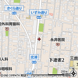 セイノースーパーエクスプレス株式会社　三鷹営業所周辺の地図