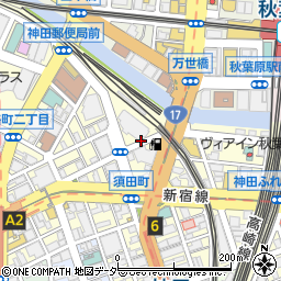 神田須田町１丁目パーキングチケット３周辺の地図