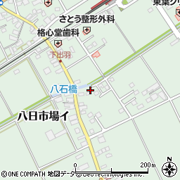千葉県匝瑳市八日市場イ158周辺の地図