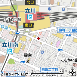 ＨＯＲＩＺＯＮ立川南口店周辺の地図