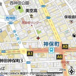 東京都千代田区神田神保町2丁目周辺の地図
